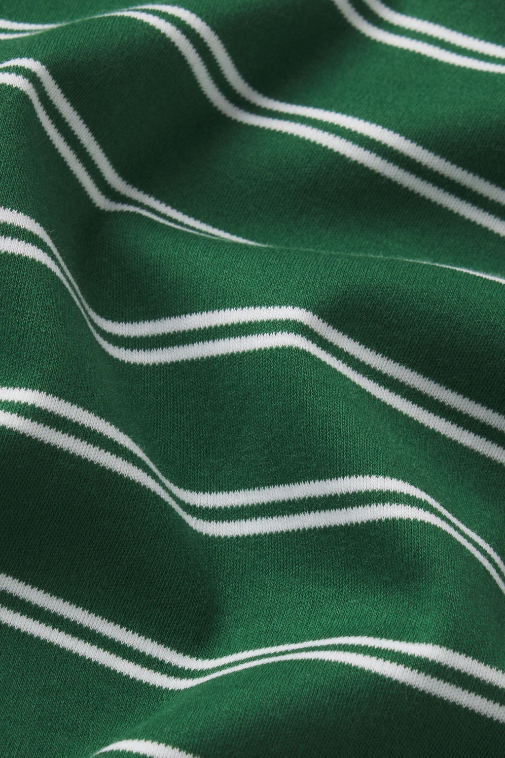 Pima Crew Shorts Set in Eden Tidal Stripe