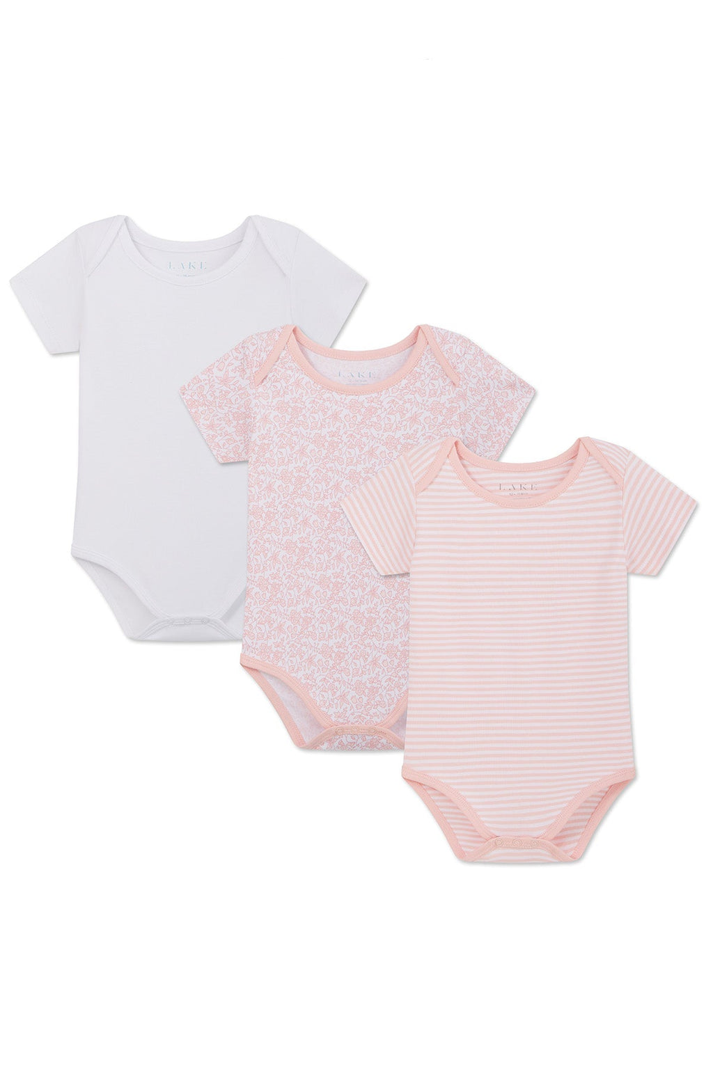 Baby Bodysuit Bundle in English Rose