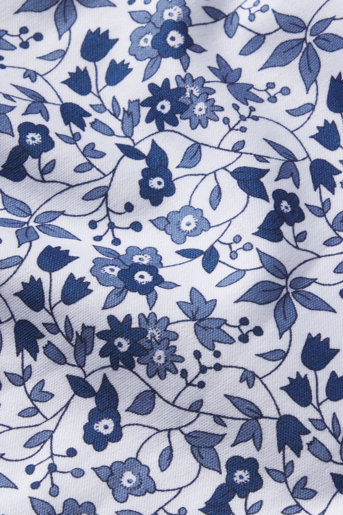 Pima Crew Bundle in Sea Depth Garden Floral