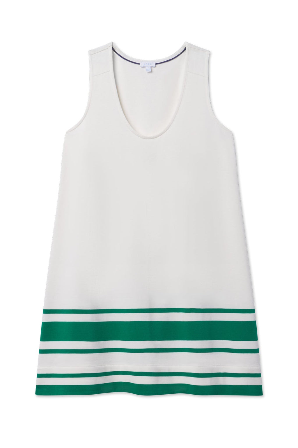 Runaround Dress in Lush Santorini Stripe