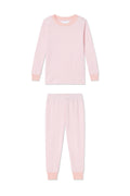 Kids Long-Long Set in English Rose Stripe