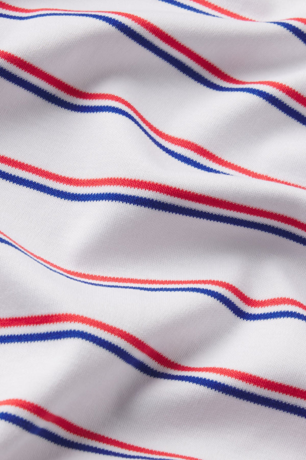Kids Long-Long Set in Lapis Bicolor Tidal Stripe