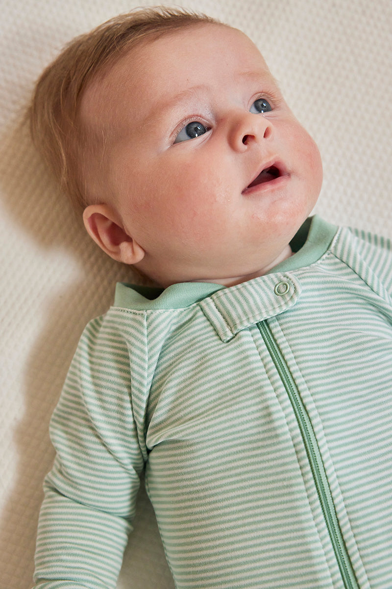 Baby Sleeper in Parisian Green