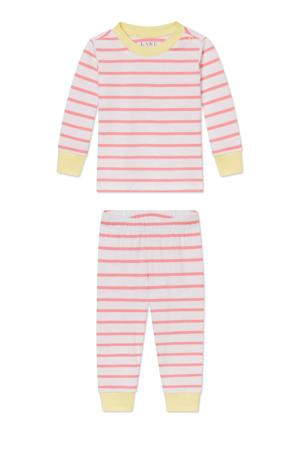 Baby Long-Long Set in Gelato Anchor Stripe