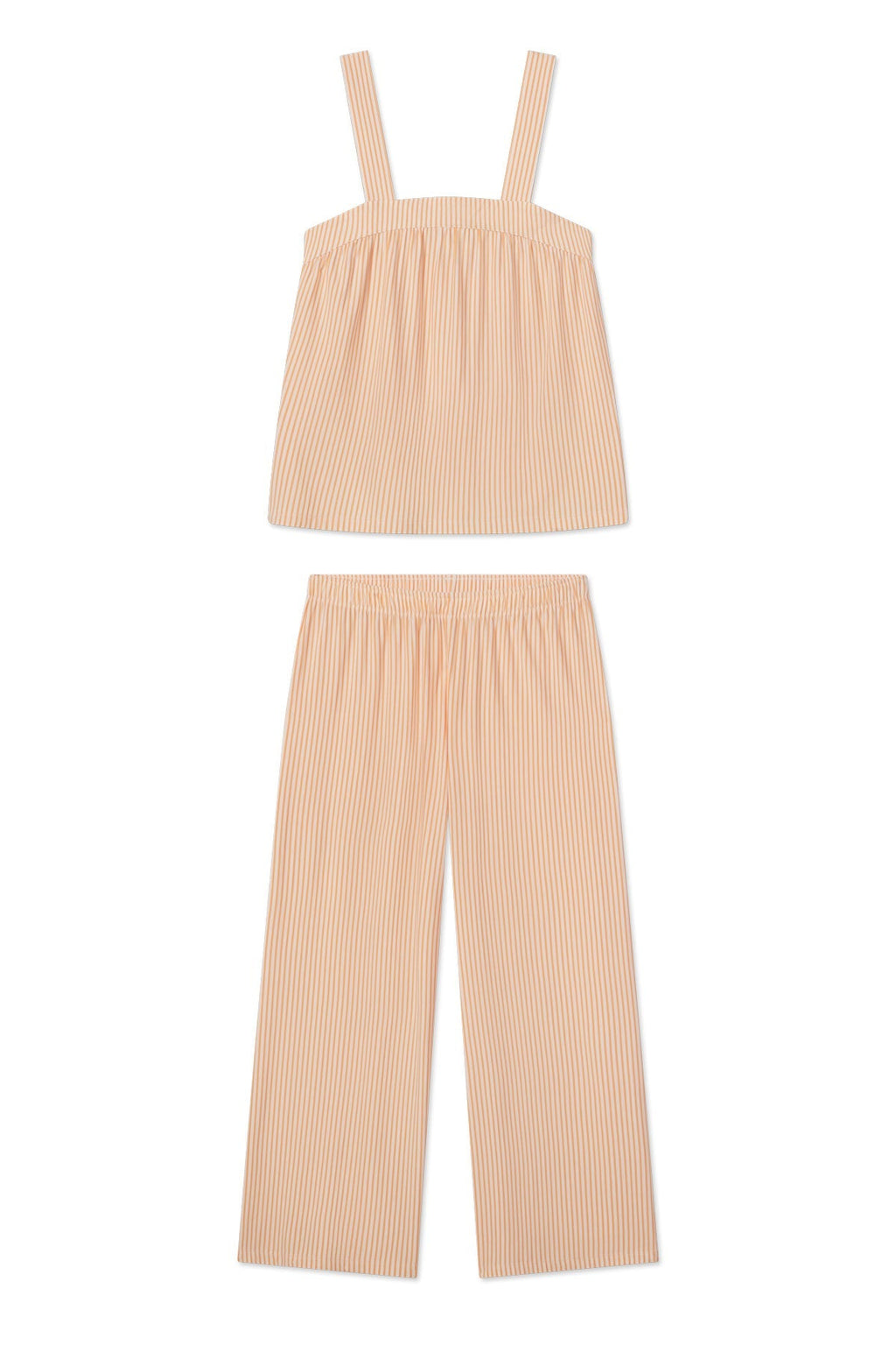 DreamModal® Daydream Pants Set in Marigold Pencil Stripe