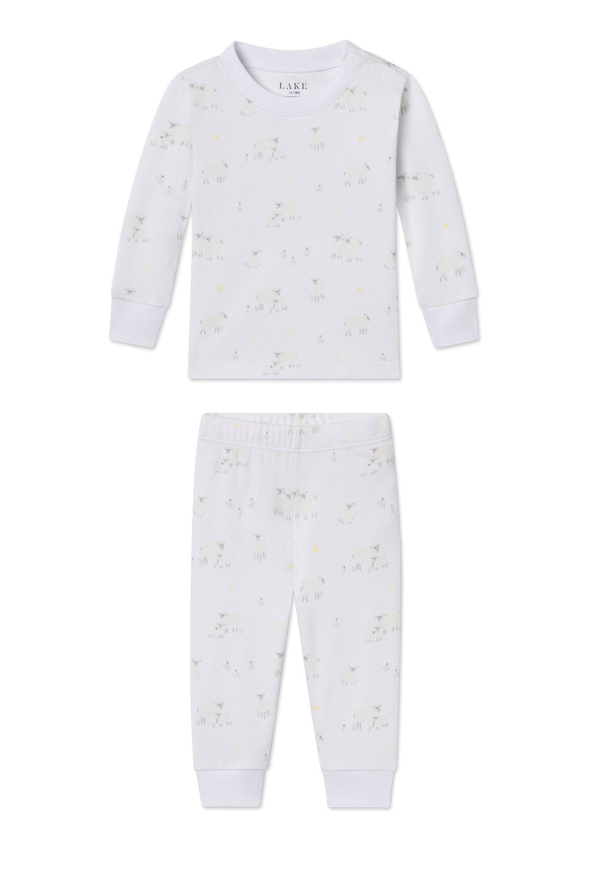 Baby Long-Long Set in Sleepy Sheep