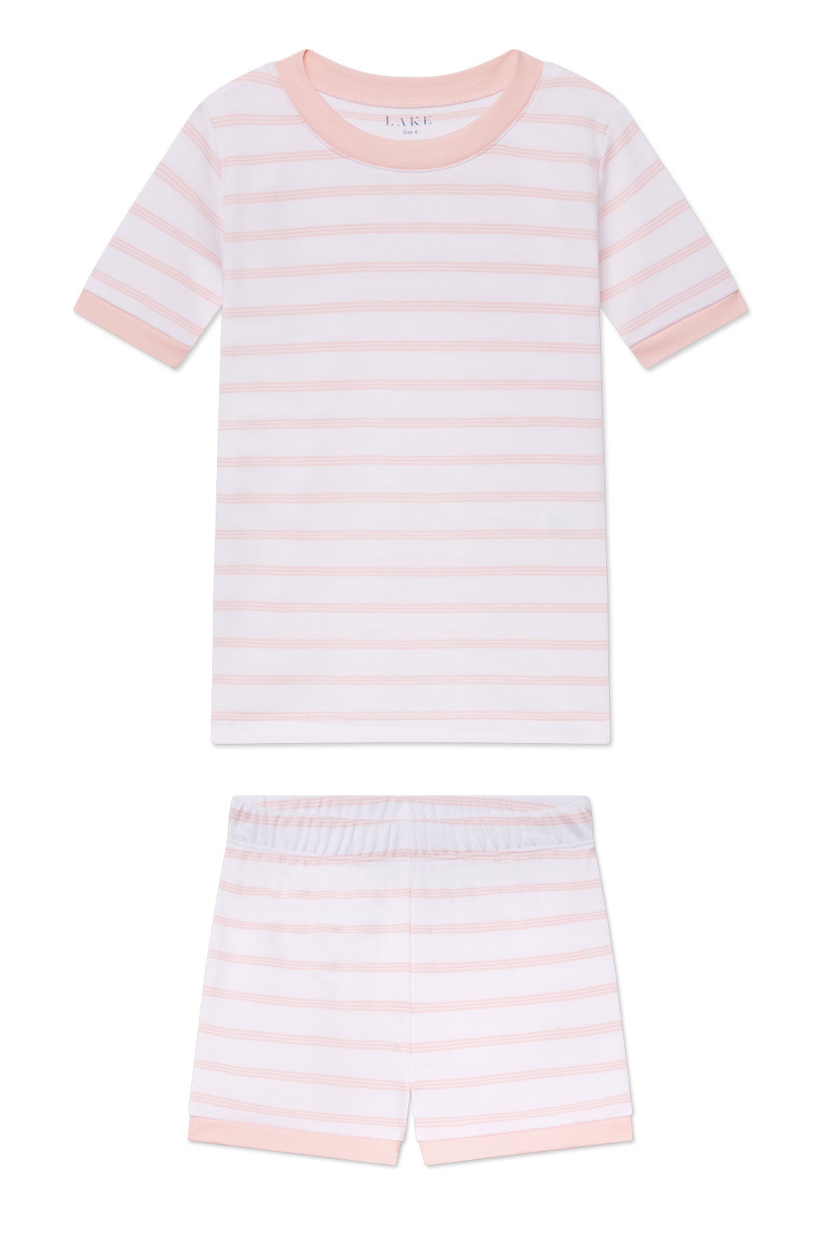 Kids Shorts Set in English Rose Triple Stripe