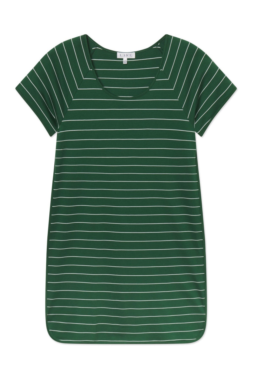 Pima Nightgown in Eden Boating Stripe