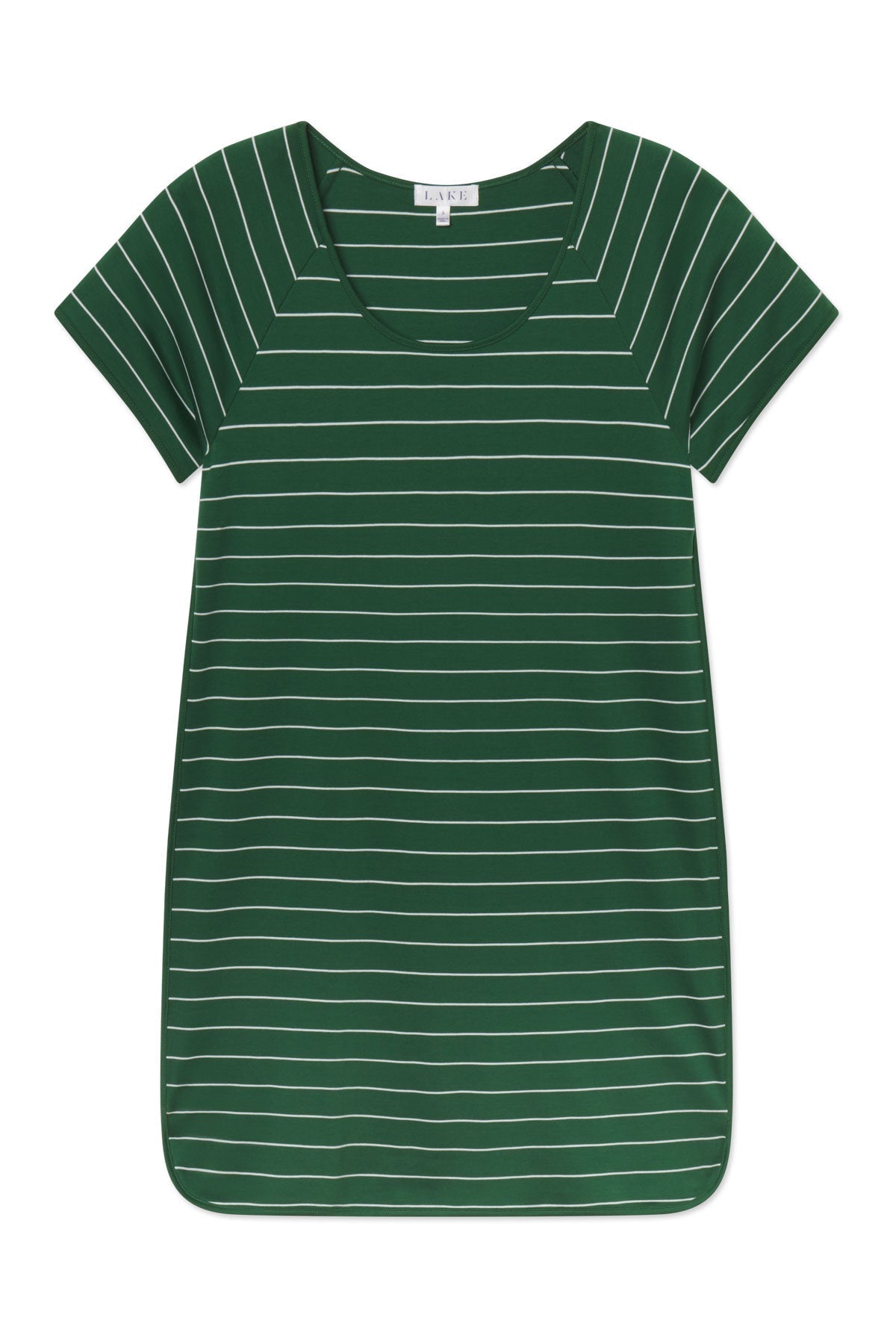 Pima Nightgown in Eden Boating Stripe