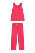 DreamModal® Ribbon Tank-Long Set in Bougainvillea