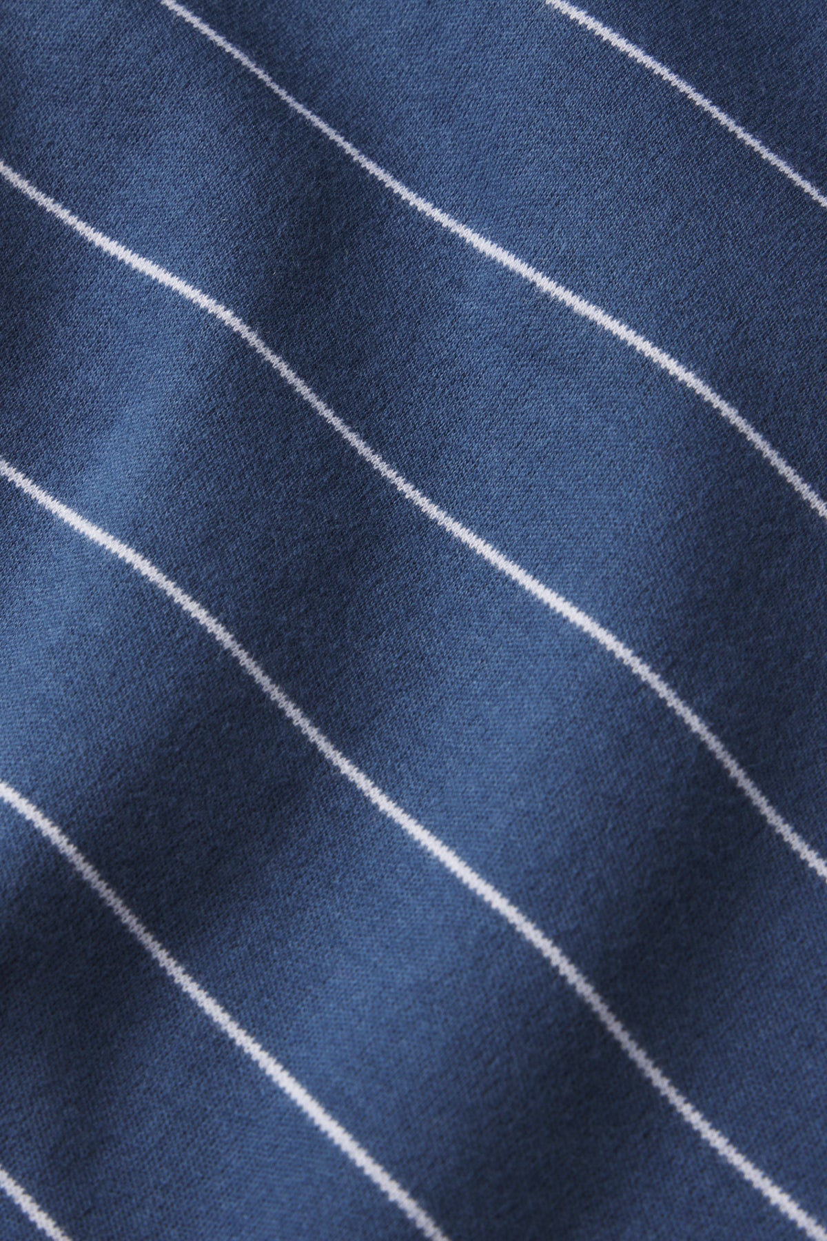 Pima Long-Long Set in Navy Boating Stripe