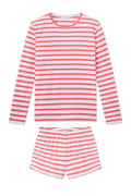 Pima Crew Long-Short Set in Terrace Hull Stripe
