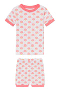 Kids Shorts Set in Gelato Scallop Shell