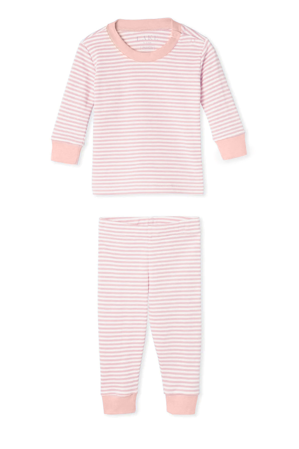 Baby Long-Long Set in English Rose Stripe