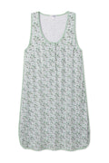 Pima Maternity Tank Gown in Topiary Garden Floral