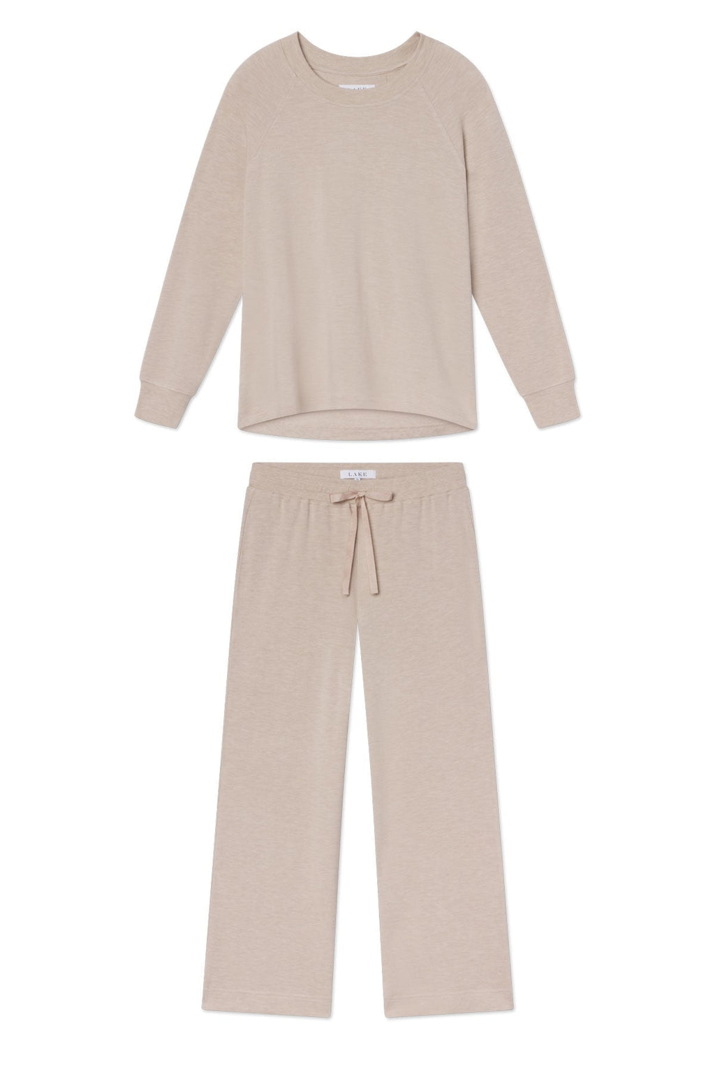Relax Pants Set in Oat Heather