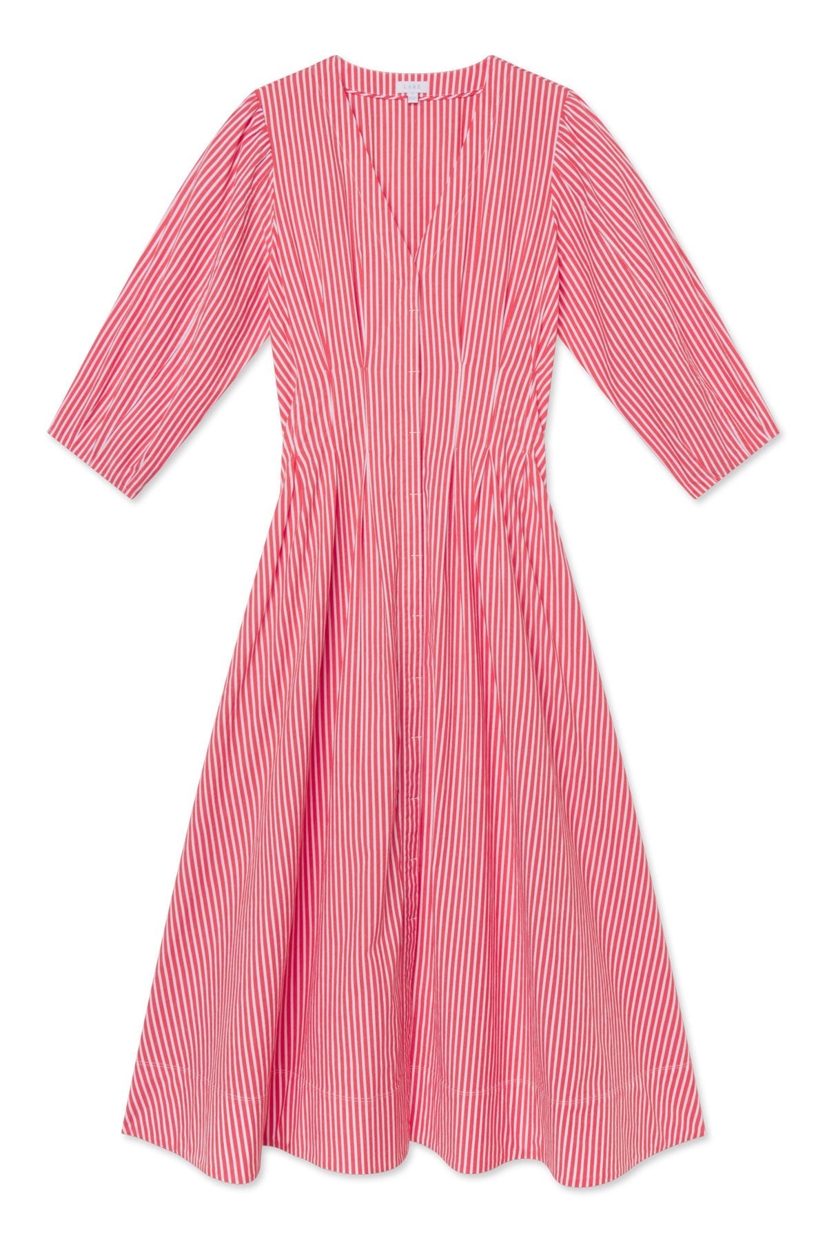 Sunday Dress in Tart Bengal Stripe