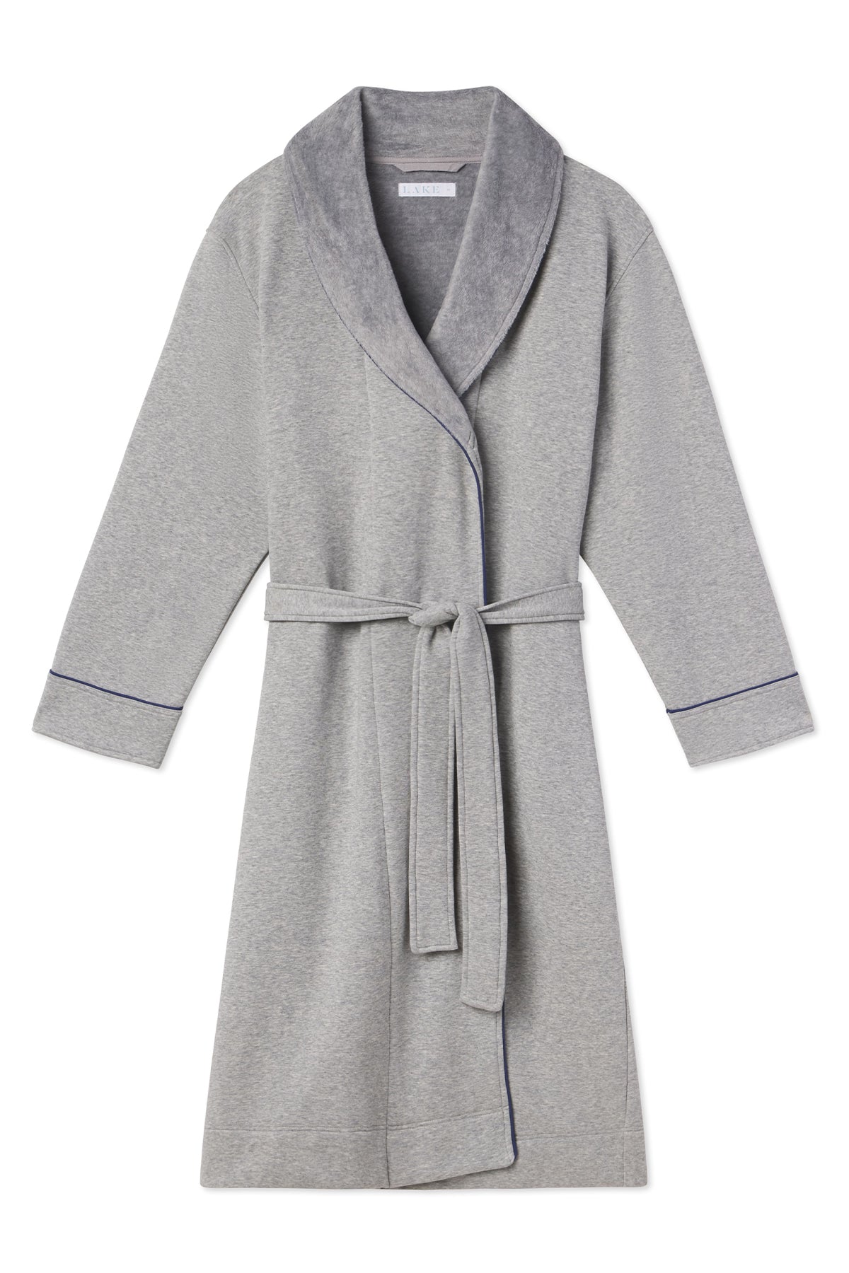 Men's Cozy Robe in Heather Gray
